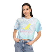 Load image into Gallery viewer, Serotonin Distributer - Women&#39;s Tie-Dye Crop Tee