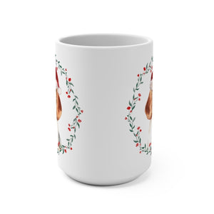 Beagle Christmas Mug 15oz - Pink N Paw