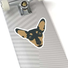 Load image into Gallery viewer, Bean The Min Pin - Sticker - Furbaby Flowers LLC