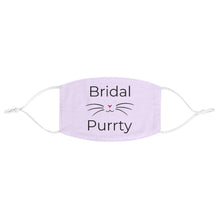 Load image into Gallery viewer, Bridal Purrty - Fabric Face Mask - Pink N Paw