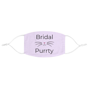 Bridal Purrty - Fabric Face Mask - Pink N Paw