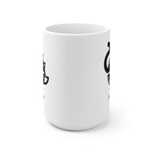 Load image into Gallery viewer, Catpuccino Cat Mug, White Ceramic Mug - Furbaby Flowers LLC