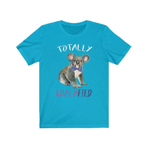 Koala T-shirt, Totally Koalafied - Short Sleeve Tee - Pink N Paw