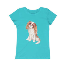 Load image into Gallery viewer, Cute Kids Shirt, Dog shirt - Cavalier Lover - Furbaby Flowers LLC