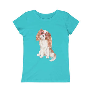 Cute Kids Shirt, Dog shirt - Cavalier Lover - Furbaby Flowers LLC