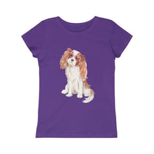 Load image into Gallery viewer, Cute Kids Shirt, Dog shirt - Cavalier Lover - Furbaby Flowers LLC