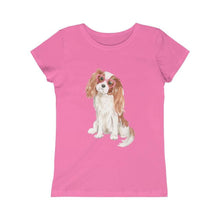 Load image into Gallery viewer, Cute Kids Shirt, Dog shirt - Cavalier Lover - Furbaby Flowers LLC