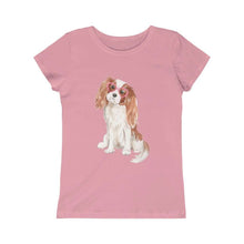 Load image into Gallery viewer, Cute Kids Shirt, Dog shirt - Cavalier Lover - Furbaby Flowers LLC