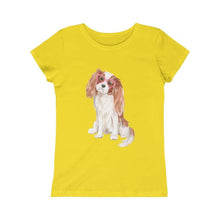 Load image into Gallery viewer, Cute Kids Shirt, Dog shirt - Cavalier Lover - Furbaby Flowers LLC