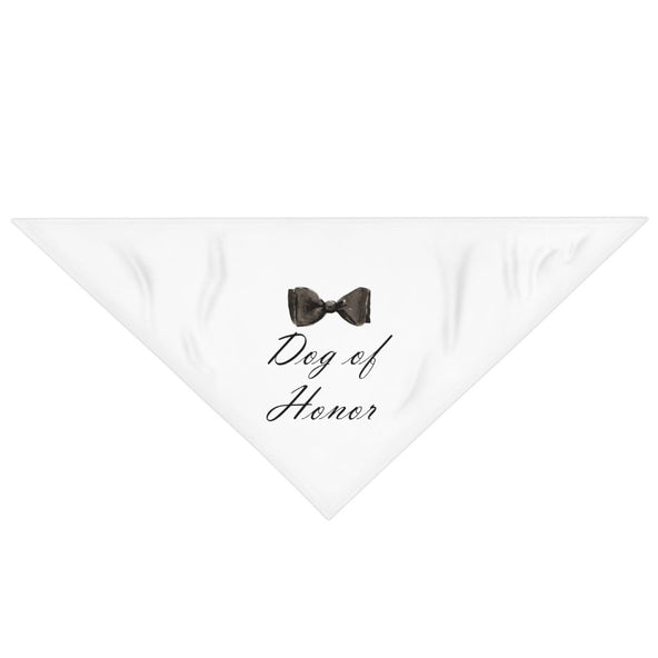 Dog of Honor - Pet Bandana - Pink N Paw