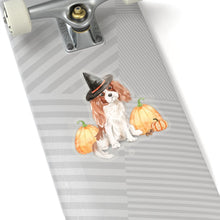 Load image into Gallery viewer, Halloween Cavalier King Charles Spaniel -Kiss-Cut Stickers - Pink N Paw