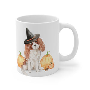 Halloween Spooky Cavalier - Mug 11oz - Pink N Paw