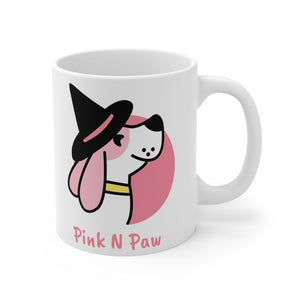 Happy Howl-o-ween - Mug 11oz - Pink N Paw