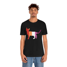 Load image into Gallery viewer, I love kitties - Lesbian PRIDE Shirt- Short Sleeve Tee - Pink N Paw