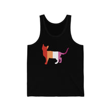 Load image into Gallery viewer, I love kitties - Lesbian PRIDE Tank - Pink N Paw