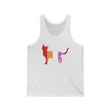 Load image into Gallery viewer, I love kitties - Lesbian PRIDE Tank - Pink N Paw