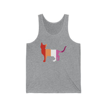 Load image into Gallery viewer, I love kitties - Lesbian PRIDE Tank - Pink N Paw