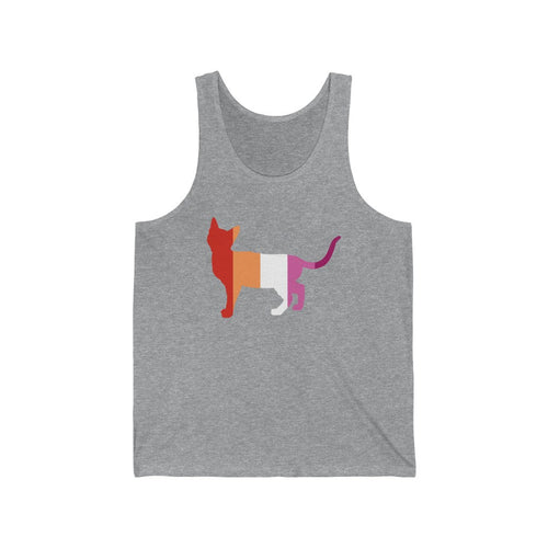 I love kitties - Lesbian PRIDE Tank - Pink N Paw