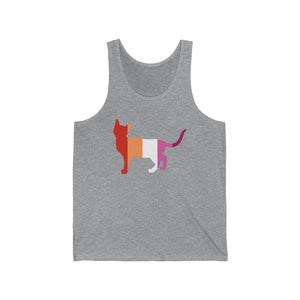 I love kitties - Lesbian PRIDE Tank - Pink N Paw