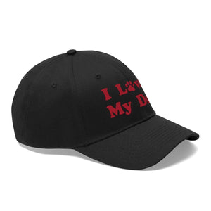 I Love My Dog Hat - Furbaby Flowers LLC