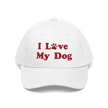 Load image into Gallery viewer, I Love My Dog Hat - Furbaby Flowers LLC