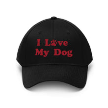 Load image into Gallery viewer, I Love My Dog Hat - Furbaby Flowers LLC