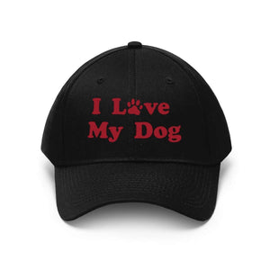 I Love My Dog Hat - Furbaby Flowers LLC