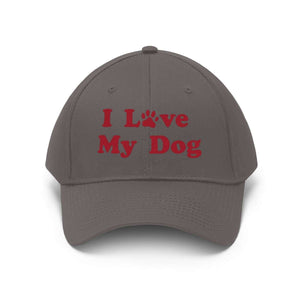 I Love My Dog Hat - Furbaby Flowers LLC