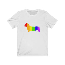 Load image into Gallery viewer, I Love Weiners, Gay Pride - Short Sleeve Tee - Furbaby Flowers LLC