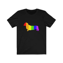 Load image into Gallery viewer, I Love Weiners, Gay Pride - Short Sleeve Tee - Furbaby Flowers LLC