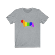 Load image into Gallery viewer, I Love Weiners, Gay Pride - Short Sleeve Tee - Furbaby Flowers LLC