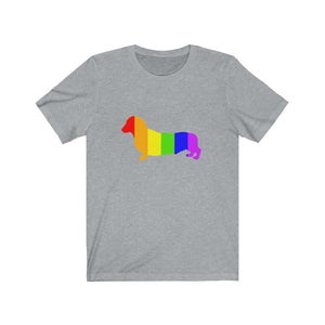 I Love Weiners, Gay Pride - Short Sleeve Tee - Furbaby Flowers LLC