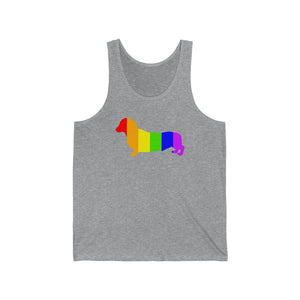 I Love Weiners, Gay Pride Tank - Pink N Paw