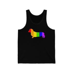 I Love Weiners, Gay Pride Tank - Pink N Paw