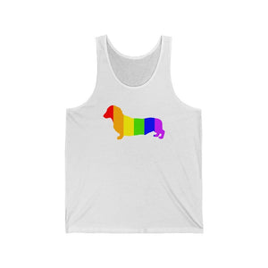 I Love Weiners, Gay Pride Tank - Pink N Paw