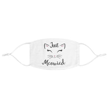 Load image into Gallery viewer, Just Meowied - Fabric Face Mask - Pink N Paw