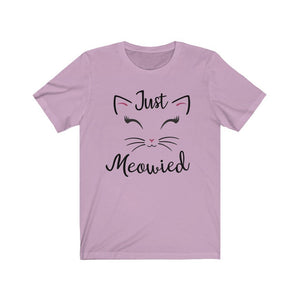 Just Meowied, Just married, Women's T-shirt - Pink N Paw