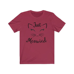 Just Meowied, Just married, Women's T-shirt - Pink N Paw