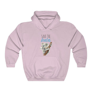 Koala Hoodie, Save The Koalas - Pink N Paw