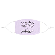 Load image into Gallery viewer, Lavender wedding, Meow of Honor - Fabric Face Mask - Pink N Paw