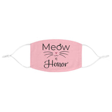 Load image into Gallery viewer, Meow of Honor - Pink Blush Bridal Party Face Mask - Pink N Paw