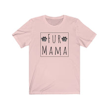 Load image into Gallery viewer, Minimal Fur Mama - Jersey Short Sleeve Tee - Pink N Paw