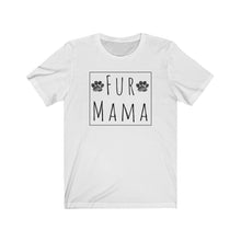 Load image into Gallery viewer, Minimal Fur Mama - Jersey Short Sleeve Tee - Pink N Paw