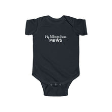 Load image into Gallery viewer, My Siblings Have Paws - Infant Bodysuit - Furbaby Flowers LLC