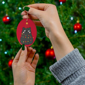 Oh, Catmas Tree! Ornament - Pink N Paw