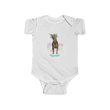 Load image into Gallery viewer, Pupperina, Ballet Dog, Infant Fine Jersey Bodysuit - Furbaby Flowers LLC