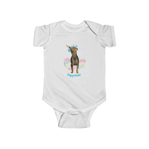 Pupperina, Ballet Dog, Infant Fine Jersey Bodysuit - Furbaby Flowers LLC