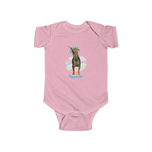 Load image into Gallery viewer, Pupperina, Ballet Dog, Infant Fine Jersey Bodysuit - Furbaby Flowers LLC