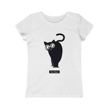 Load image into Gallery viewer, Purrfect Kitty - Girls Princess Tee - Furbaby Flowers LLC