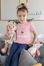 Load image into Gallery viewer, Ready to Crush First Grade- Cute Mouse, Kids tee - Pink N Paw